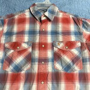 Men’s Carhartt Western Shirt Size Medium